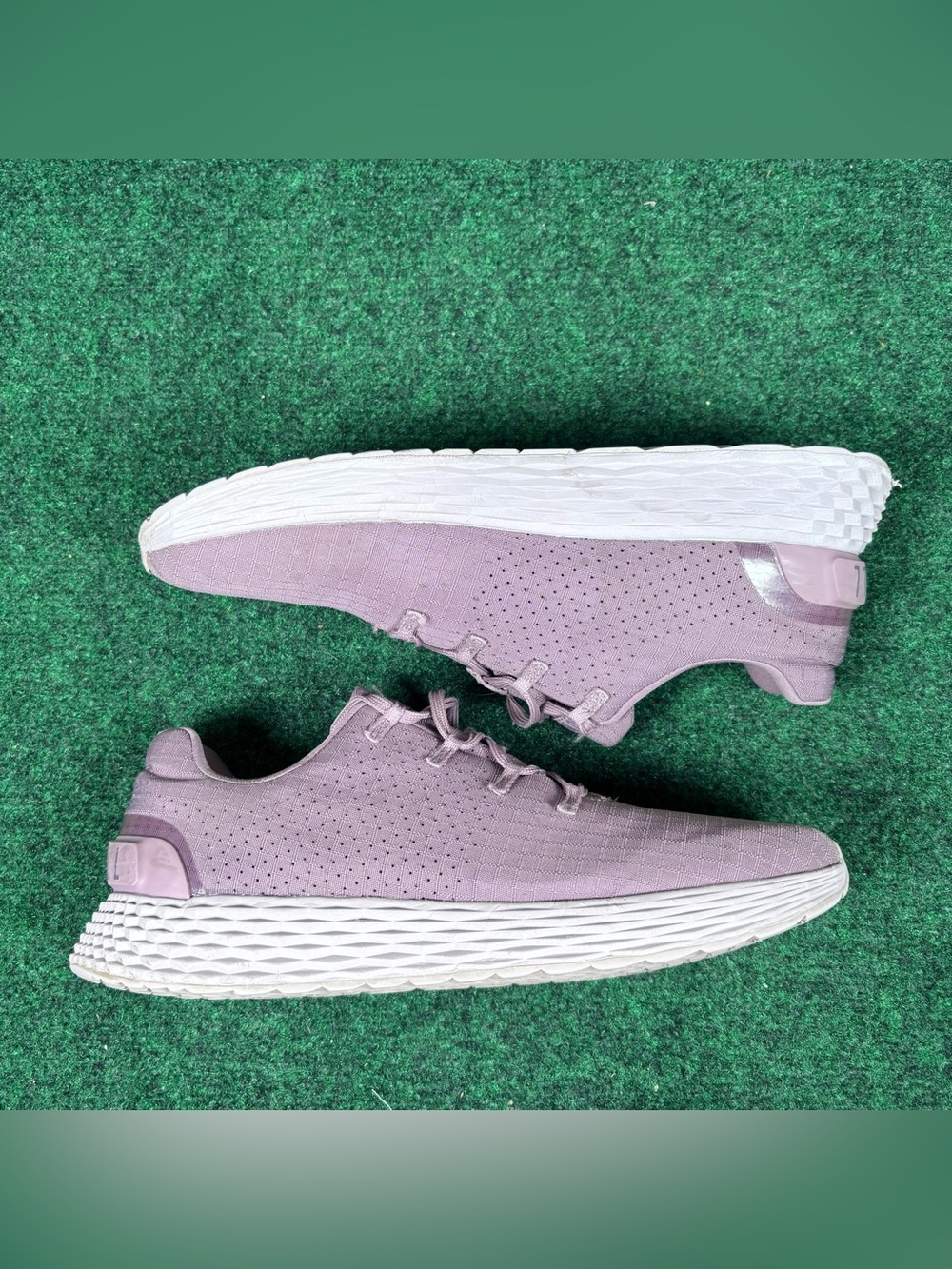 NOBULL Allday Diamond Knit Cross Fit Running Shoes Women’s 11 Rose Purple